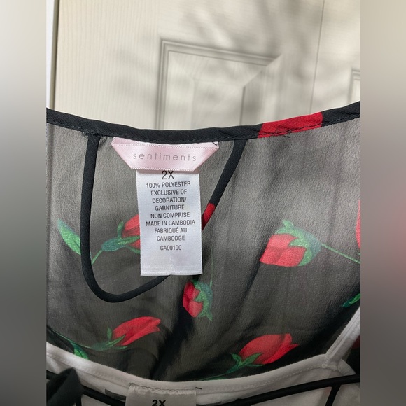 Plus Size Nighty Cover/Robe - Picture 5 of 7